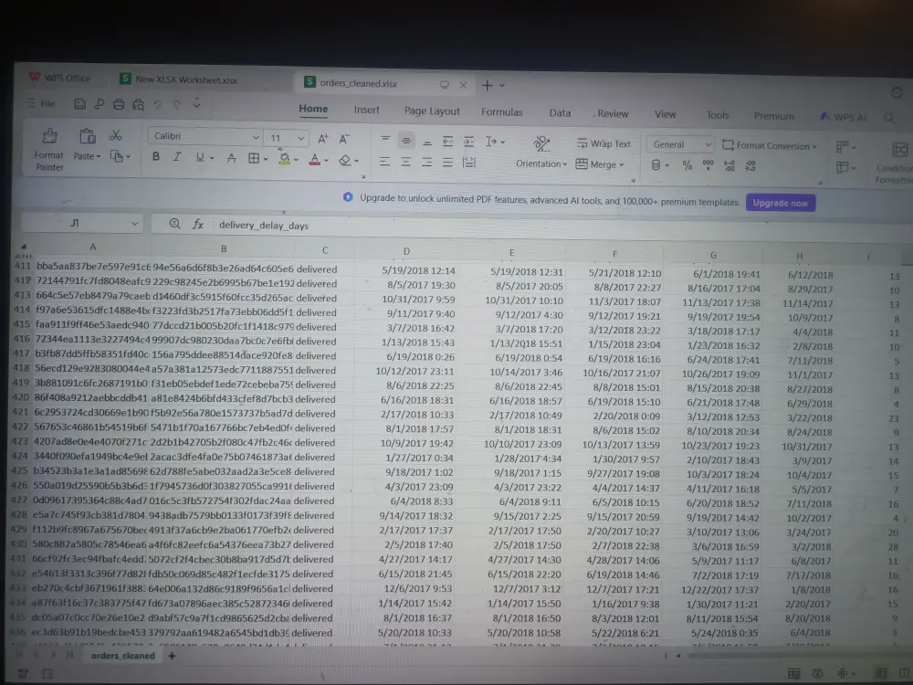 تنظيف بيانات