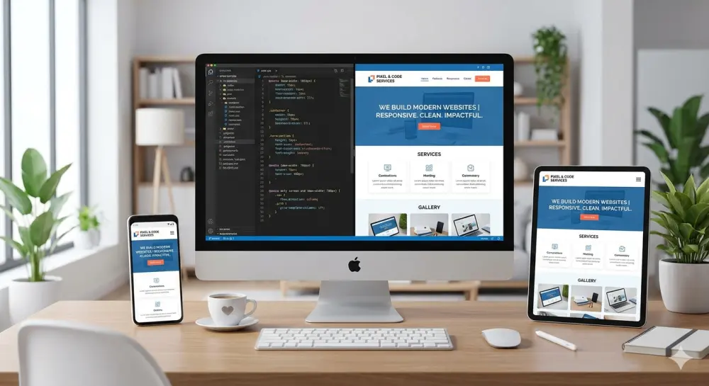 تحويل موقعك ليكون متجاوب مع جميع الشاشات