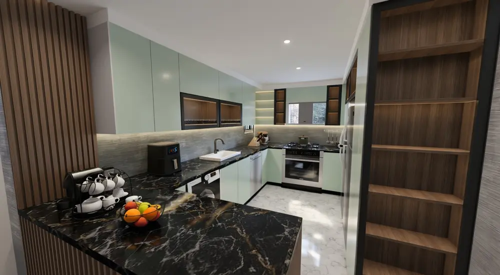 3D Kitchen Design تصميم مطابخ ثلاثي الأبعاد