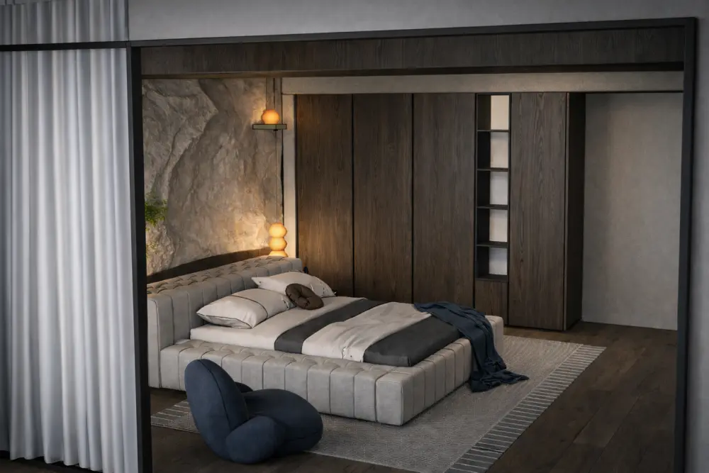 3D Bedroom Design  تصميم غرف نوم ثلاثي الأبعاد