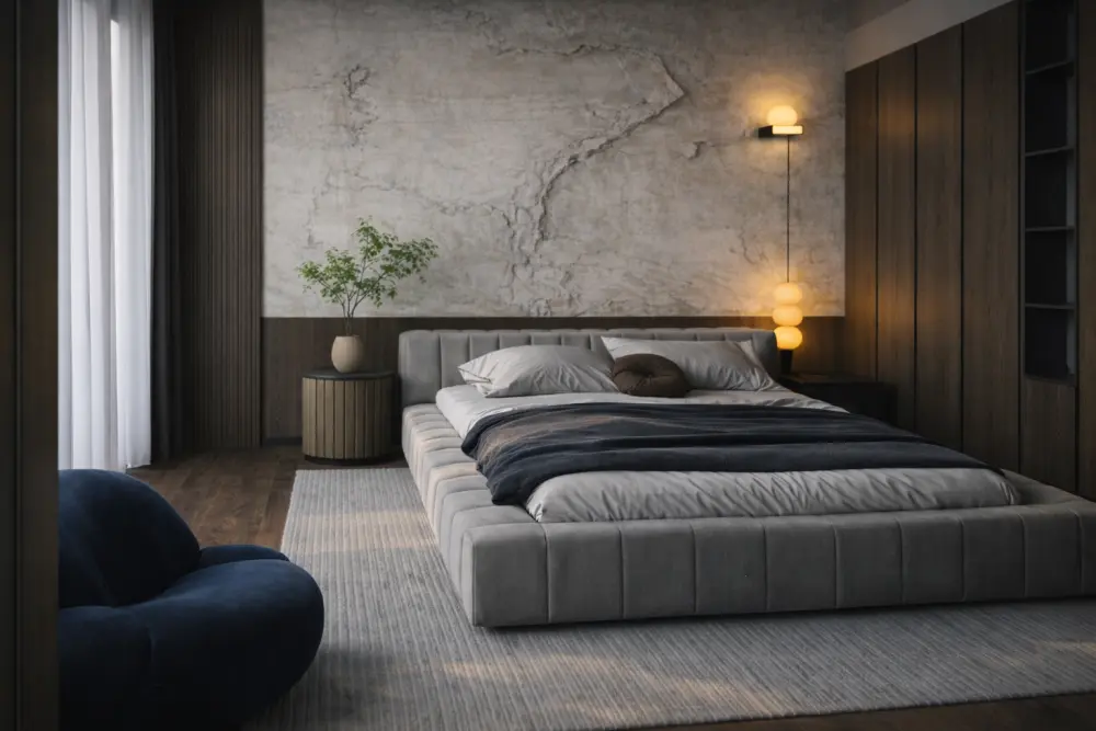 3D Bedroom Design  تصميم غرف نوم ثلاثي الأبعاد