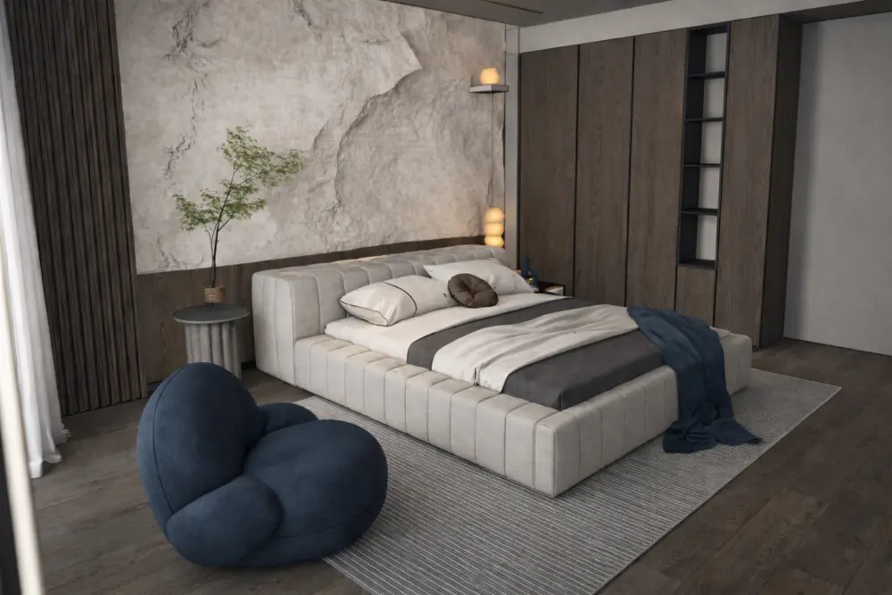 3D Bedroom Design  تصميم غرف نوم ثلاثي الأبعاد