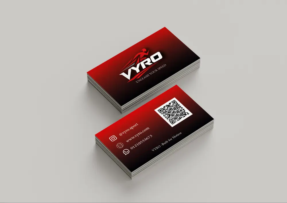 تصميم بطاقة عمل (Business Card) احترافية ومبتكرة تعبر عن هويتك.