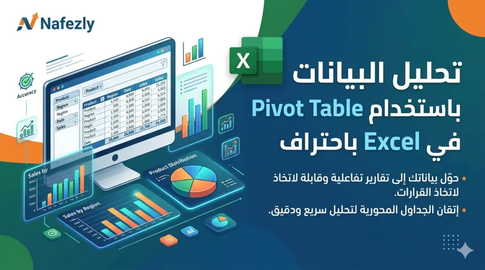 تحليل البيانات باستخدام Pivot Table في Excel باحتراف