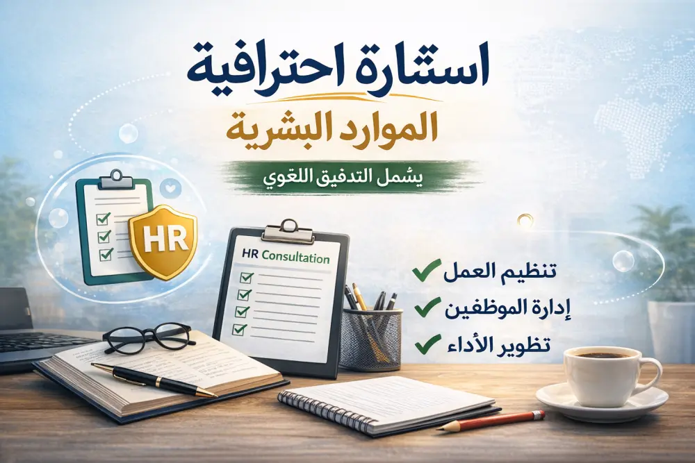 أقدم استشارة احترافية في إدارة الموارد البشرية HR للشركات