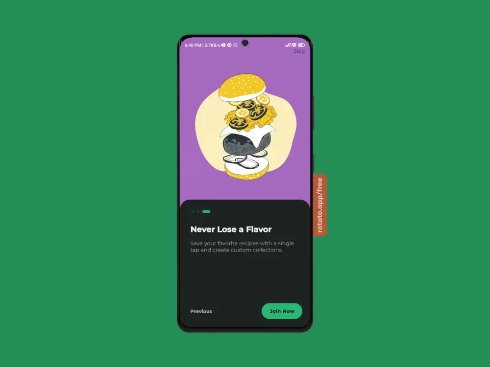 تصميم وبرمجة 3 واجهات (شاشات) لتطبيق هاتف باستخدام Flutter