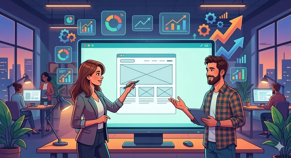 تحليل صفحة موقعك واقتراح تحسينات لتجربة المستخدم