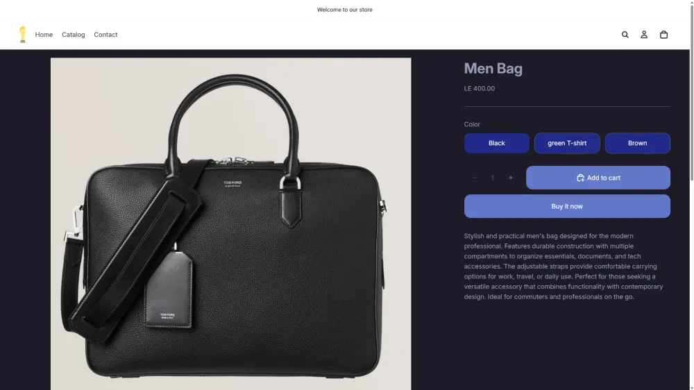 إنشاء متجر إلكتروني احترافي على Shopify