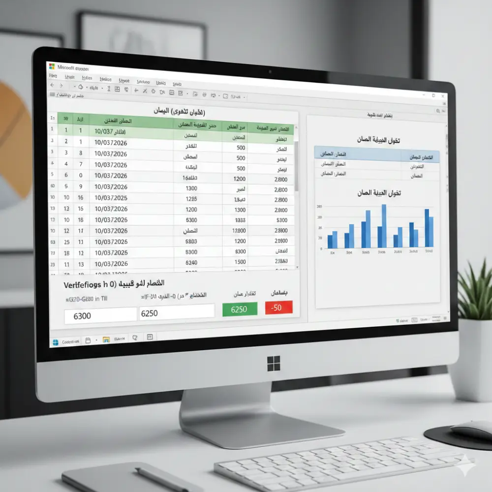 سأصمم نظام مراقبة المخزون وتحليل الهدر لمطعمك بدقة