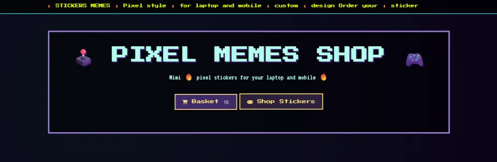 تصميم واجهة متجر إلكتروني احترافي بـ HTML, CSS & JavaScript