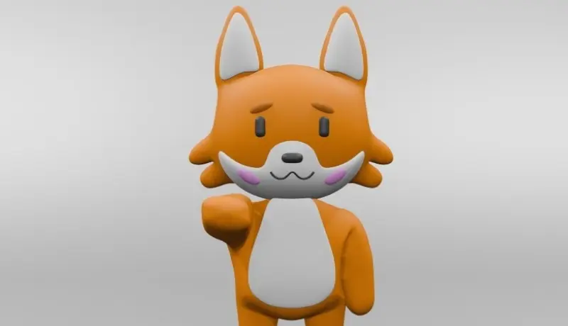 تصميم شخصية ثلاثية الابعاد