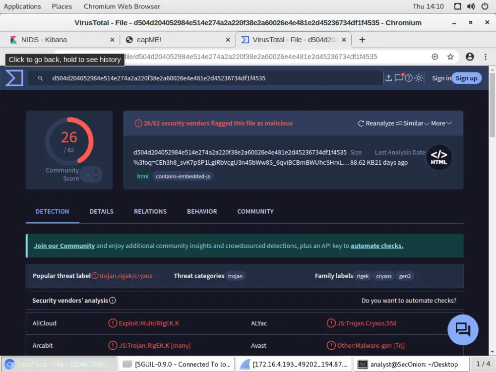 الاستجابة للحوادث السيبرانية وتحليل الاختراقات المتقدمة (DFIR)