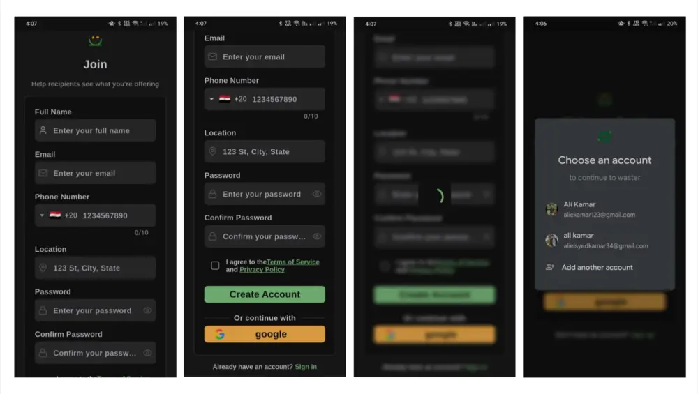 إنشاء واجهة UI لتطبيق Flutter احترافي