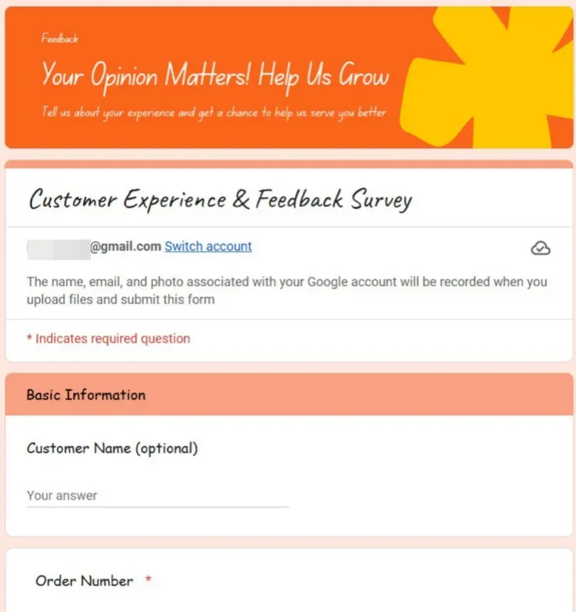 تصميم نماذج Google Forms احترافية (اختبارات تقنية، طلبات توظيف، استبيانات)