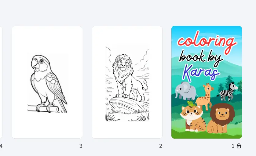 تصميم كتاب تلوين مخصص للأطفال (رسومات جذابة وعالية الجودة)