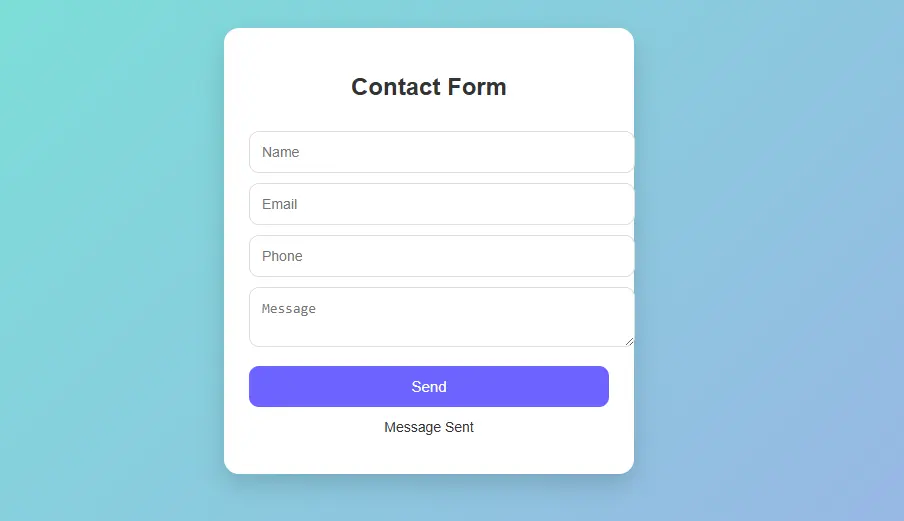 تصميم نموذج إدخال بيانات وربطه بـ SQL