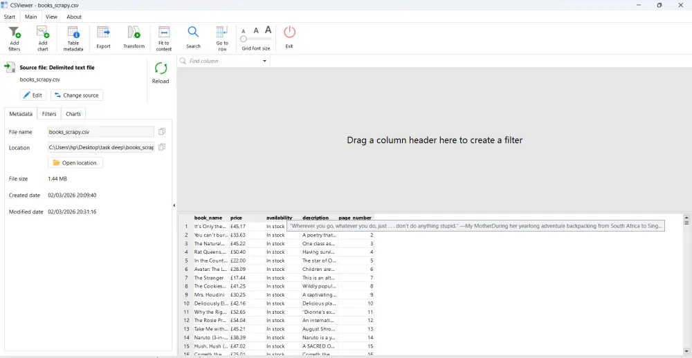 سأقوم بعمل Web Scraping واستخراج البيانات من المواقع