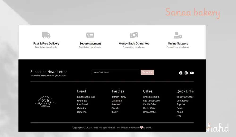 تطوير Landing Page حديثة ومتجاوبة تعكس هوية مشروعك