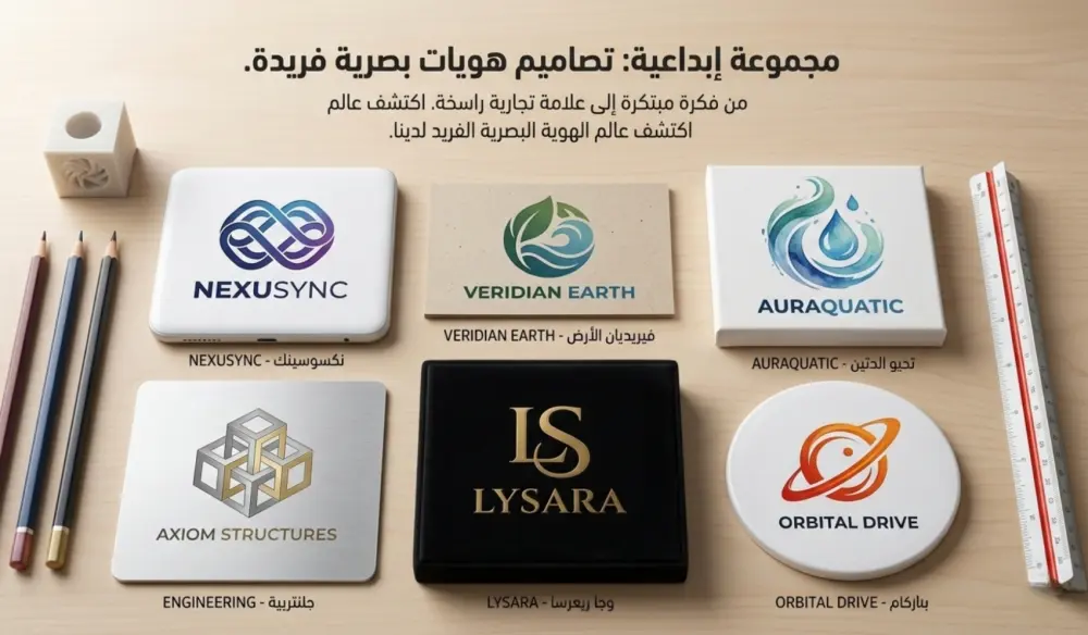 سأصمم لك شعار Logo احترافي ومميز لمشروعك الخاص