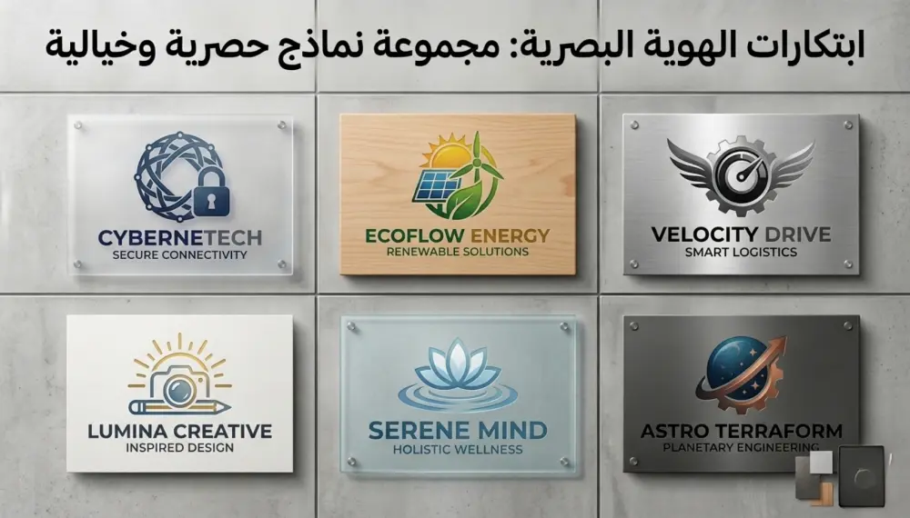 سأصمم لك شعار Logo احترافي ومميز لمشروعك الخاص