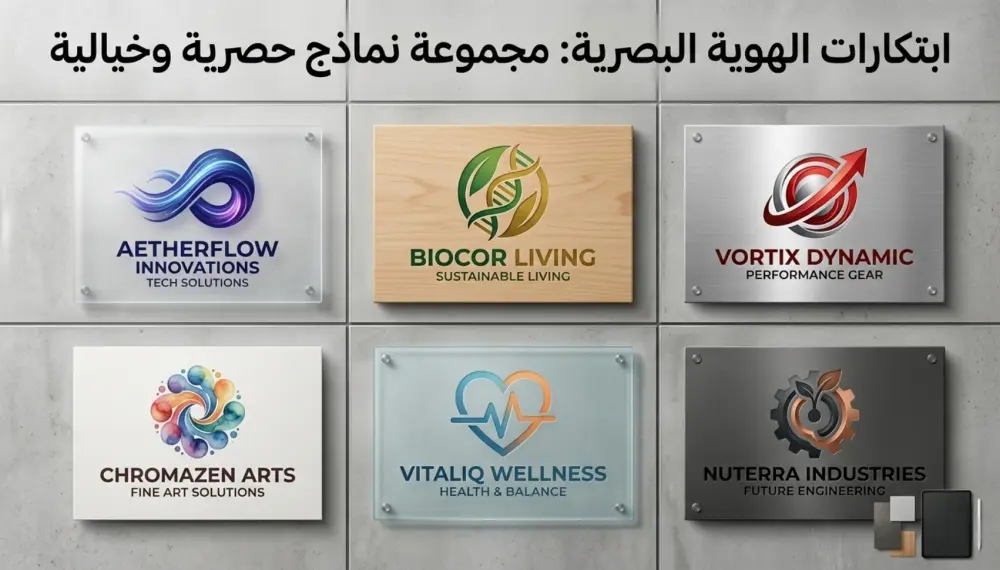 سأصمم لك شعار Logo احترافي ومميز لمشروعك الخاص