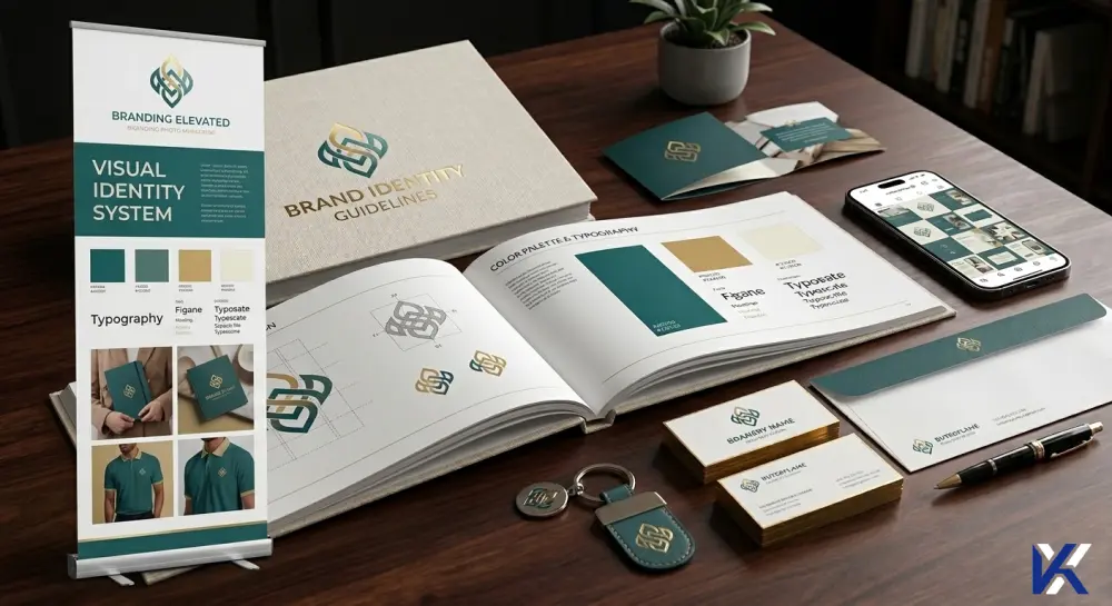 بناء الهوية البصرية المتكاملة للمشاريع الناشئة