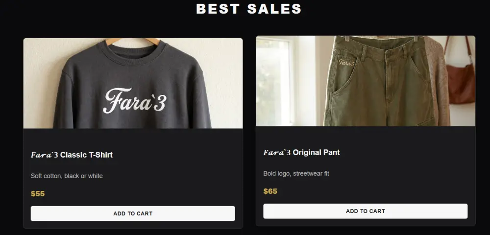سأصمم لك موقعاً احترافياً بـ HTML, CSS, JavaScript