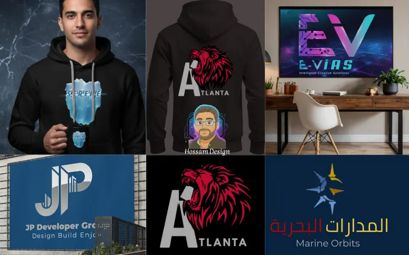 "تصميم شعار ( لوجو ) احترافي وهوية بصرية متكاملة (أيقونة أو مخطوطة) لكافة التخصصات"