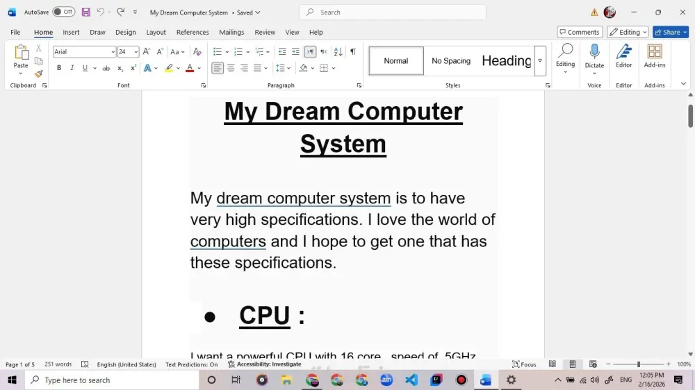 تنسيق وكتابة المستندات على Word باحترافية