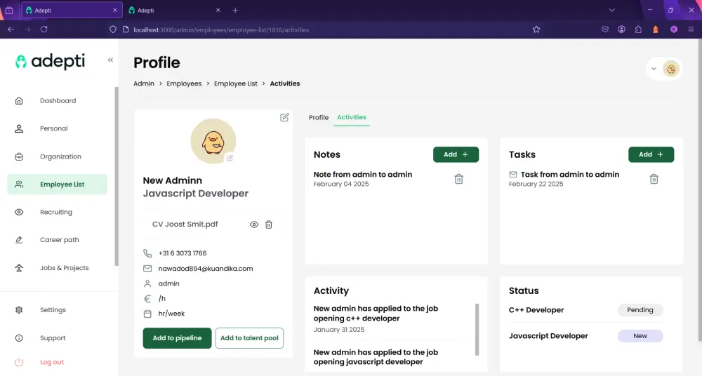 سأقوم بتطوير صفحة ويب واحدة باستخدام React تحتوي على ثلاثة أقسام ومتجاوبة مع جميع الأجهزة