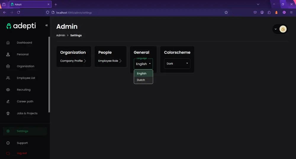 سأقوم بتطوير صفحة ويب واحدة باستخدام React تحتوي على ثلاثة أقسام ومتجاوبة مع جميع الأجهزة
