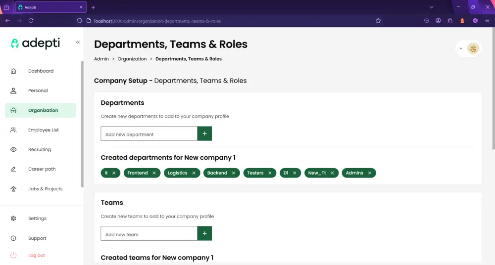 سأقوم بتحويل تصميم Figma إلى صفحة ويب باستخدام React تحتوي على أربعة أقسام وبدقة عالية