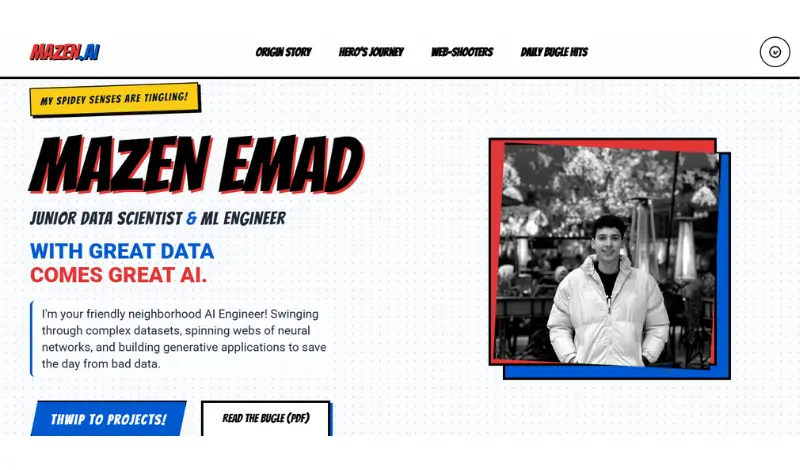 إنشاء موقع إلكتروني شخصي(Portfolio) لعرض أعمالك وجذب العملاء