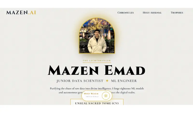 إنشاء موقع إلكتروني شخصي(Portfolio) لعرض أعمالك وجذب العملاء