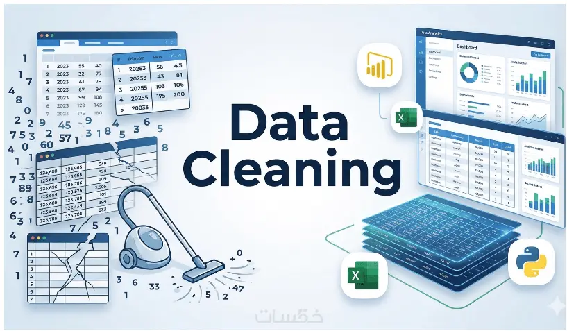 تنظيف ومعالجة البيانات Data Cleaning وتجهيزها للتحليل