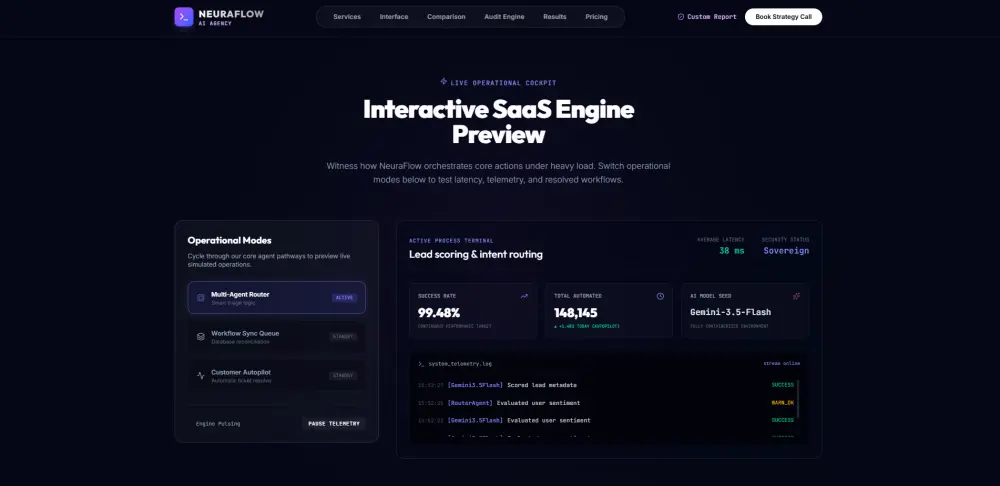 تصميم وبرمجة Landing Page احترافية باستخدام React و Next.js