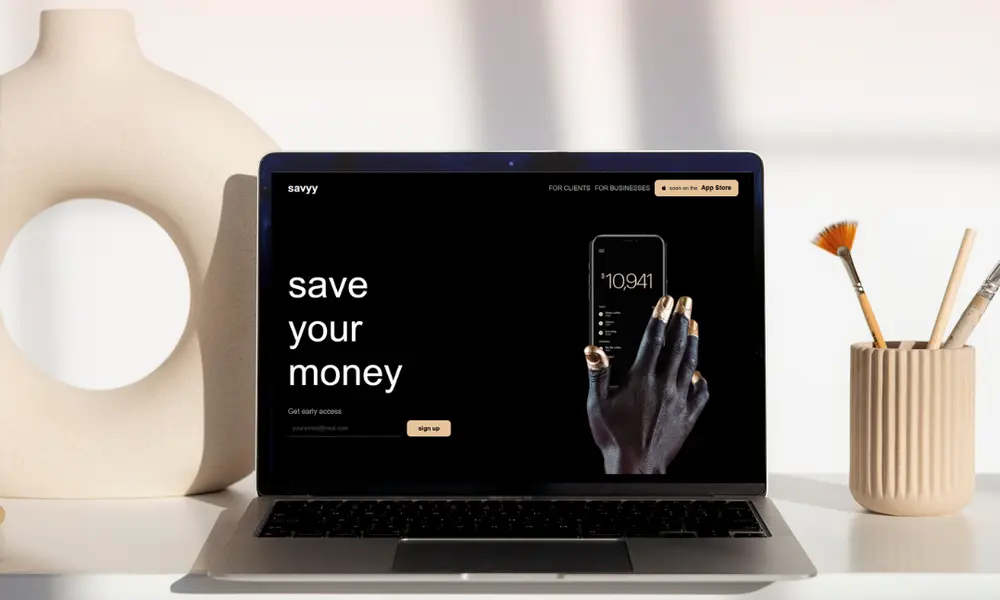 تصميم Landing page احترافيه و متجاوبه باستخدام HTML و CSS و JavaScript