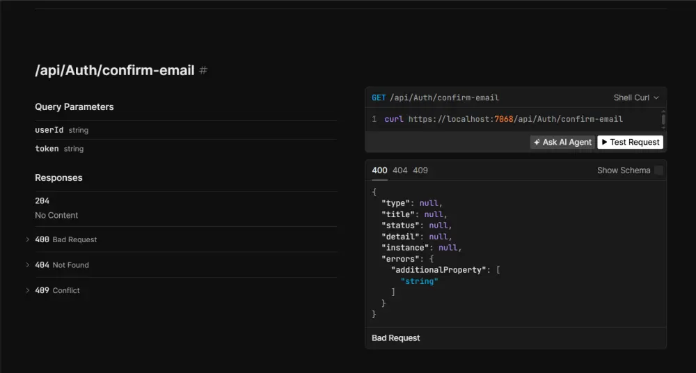 إنشاء واجهة خلفية احترافية باستخدام ASP.NET Core