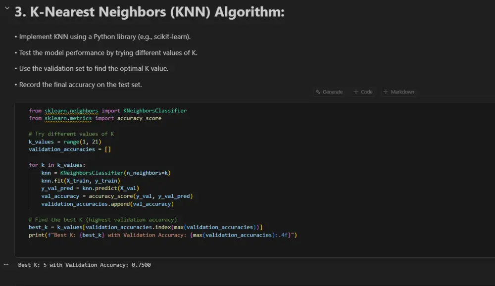بناء نماذج تعلم آلي (Machine Learning) للتنبؤ أو التصنيف