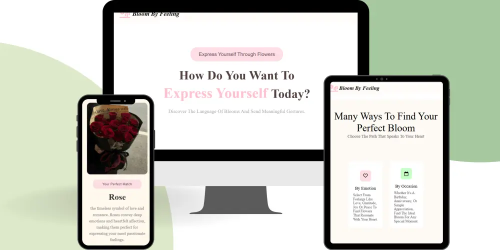 responsive landing page with html, css and javascript
