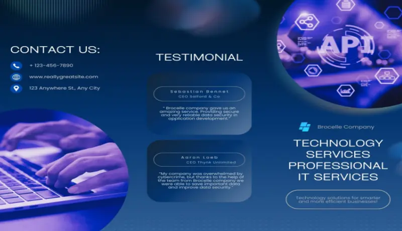 تصميم بروشور (مطوية) احترافي، عصري وجذاب يعكس هوية مشروعك