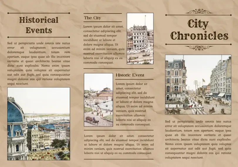 تصميم بروشور (مطوية) احترافي، عصري وجذاب يعكس هوية مشروعك