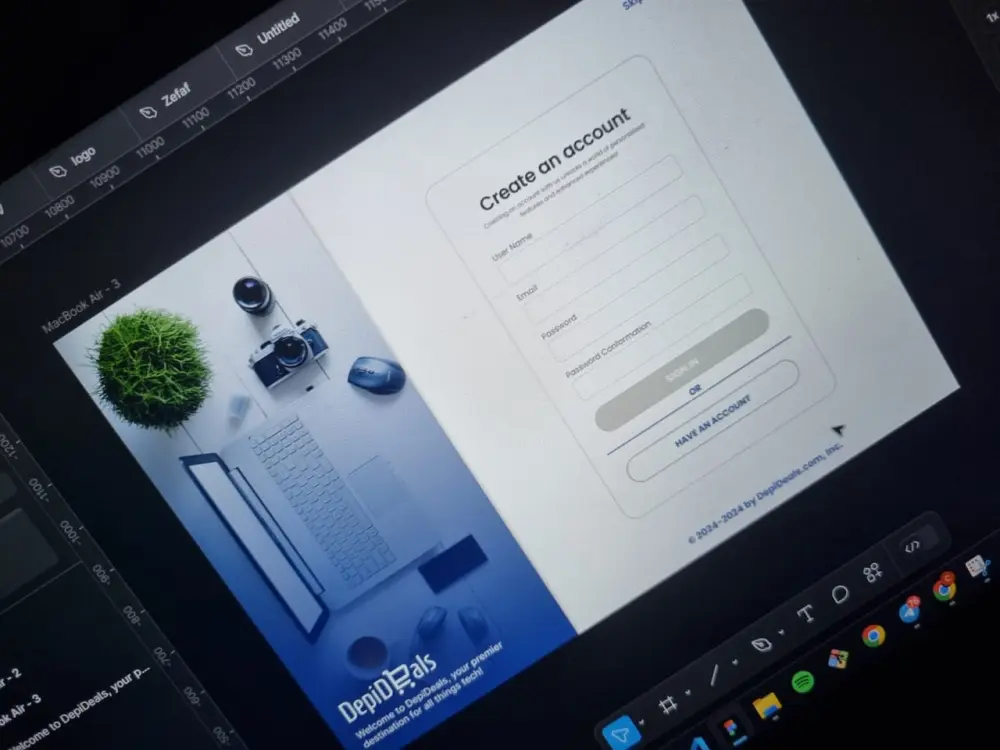 تصميم وتطوير موقع تجارة إلكترونية لبيع الأجهزة الإلكترونية