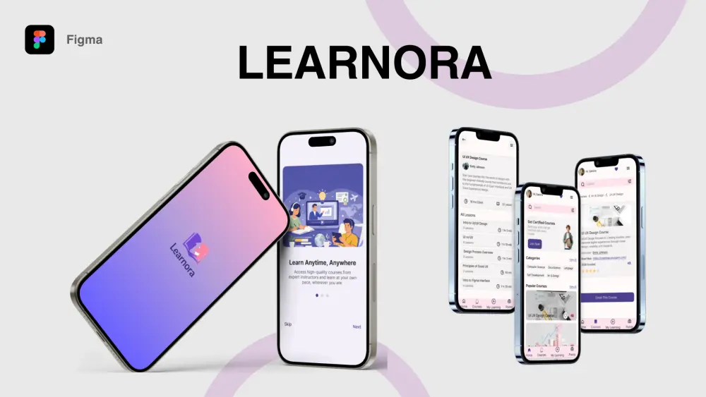 تصميم واجهة وتجربة مستخدم لموبايل ( UI UX Design)