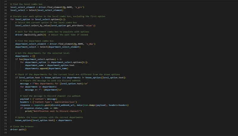 برمجة سكربت بايثون (Python) مخصص لأتمتة مهمة واحدة بحد أقصى 50 سطرًا
