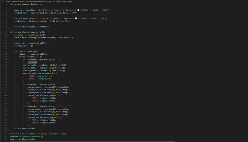 برمجة سكربت بايثون (Python) مخصص لأتمتة مهمة واحدة بحد أقصى 50 سطرًا