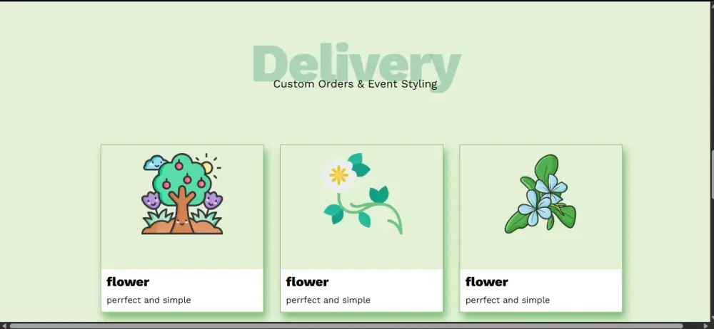 سأقوم بتصميم موقع Front-End احترافي لمتجر ورد (Flower Shop) مكون من 5 صفحات بتصميم عصري