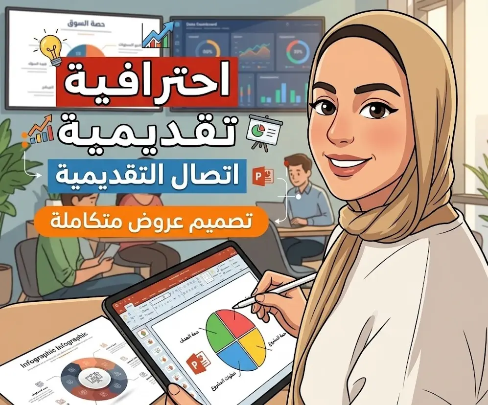 تصميم عروض تقديمية (Presentations) احترافية للمشاريع التقنية والهندسية