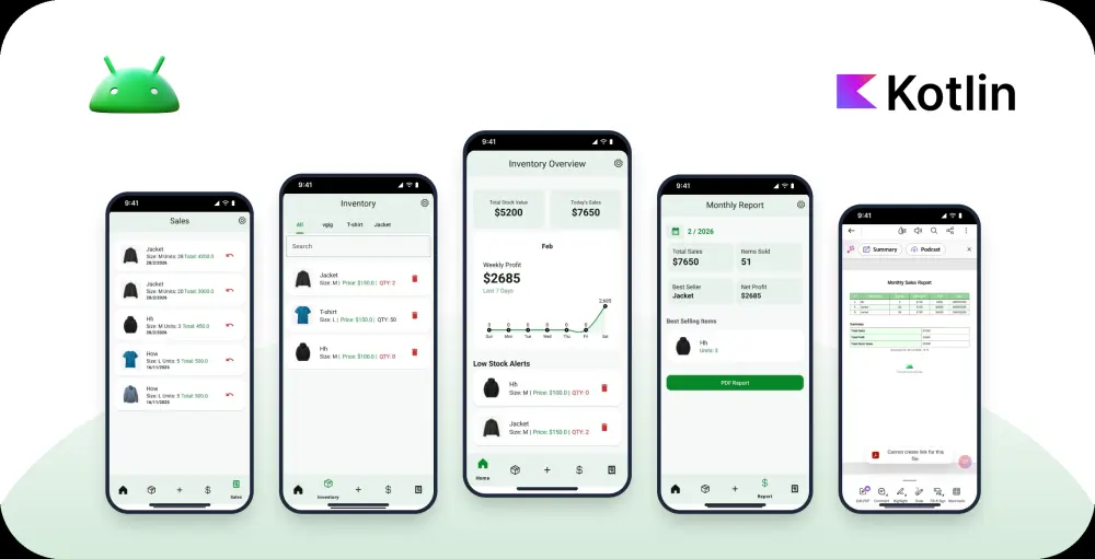 برمجة تطبيق أندرويد احترافي Android Native باستخدام Kotlin