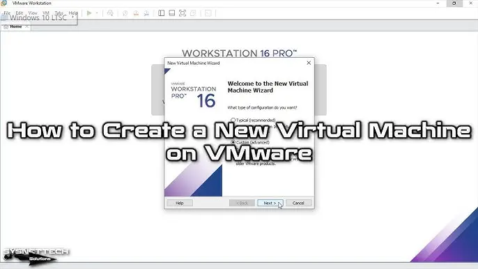 تعلم إنشاء Virtual Machine باستخدام VMware وتثبيت أنظمة التشغيل